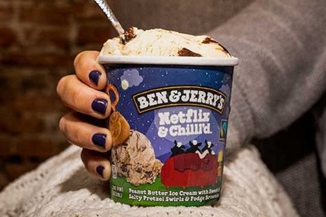 Tα Ben & Jerry's έβγαλαν παγωτό με γεύση Netflix